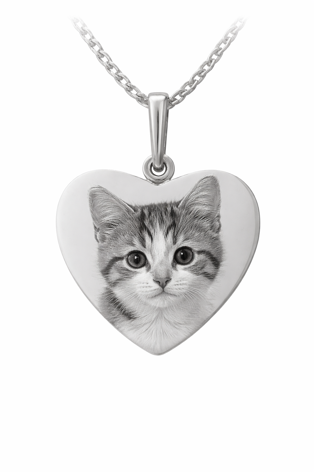 „Das beste was mir passiert ist“ – Gravur-Halskette mit individueller Fotogravur