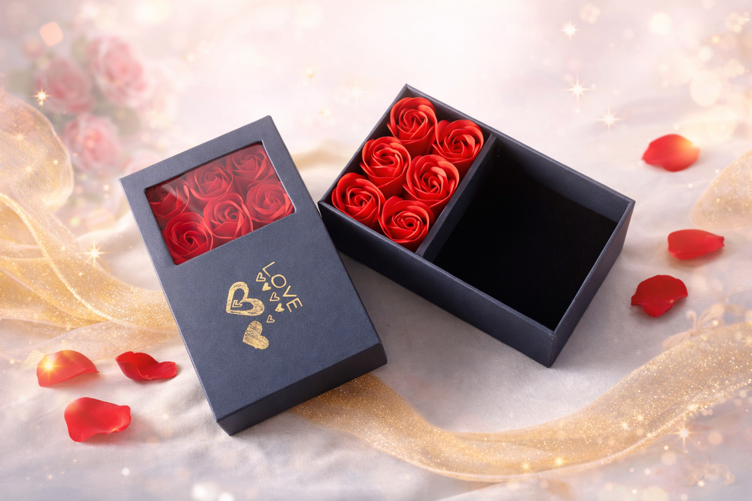 Ewige Rosen – Premium Geschenkbox für besondere Momente